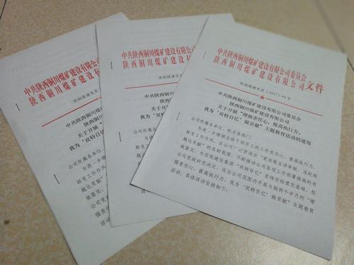 銅煤公司組織開展“增強(qiáng)責(zé)任心，提高執(zhí)行力，我為‘雙特百億’做貢獻(xiàn)”主題教育活動(dòng)