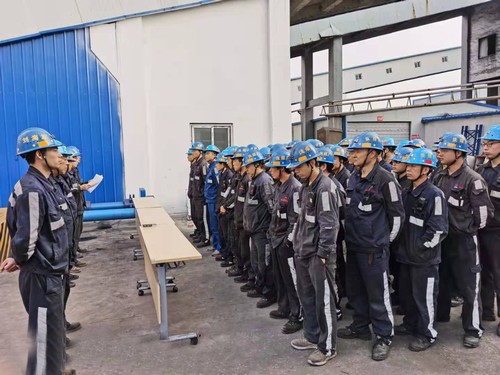 陜煤建設(shè)洗選煤運營公司紅柳林洗煤廠項目部：不辭勞苦干勁足，齊心協(xié)力保檢修