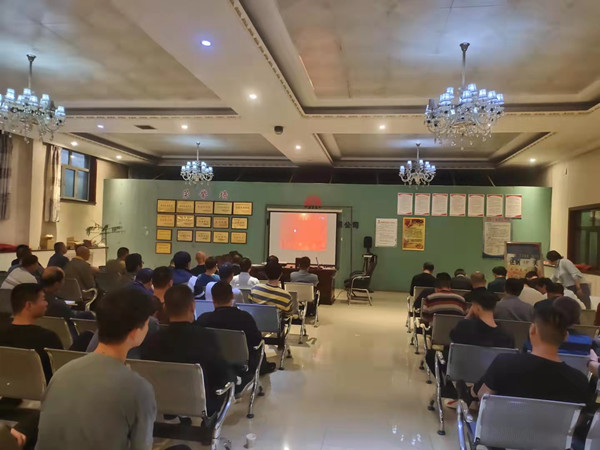 陜煤建設(shè)機(jī)電安裝公司大干四個月，安全首當(dāng)先