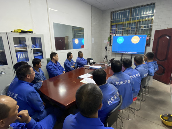 陜煤建設(shè)機(jī)電安裝公司全力以赴保安全，促生產(chǎn)