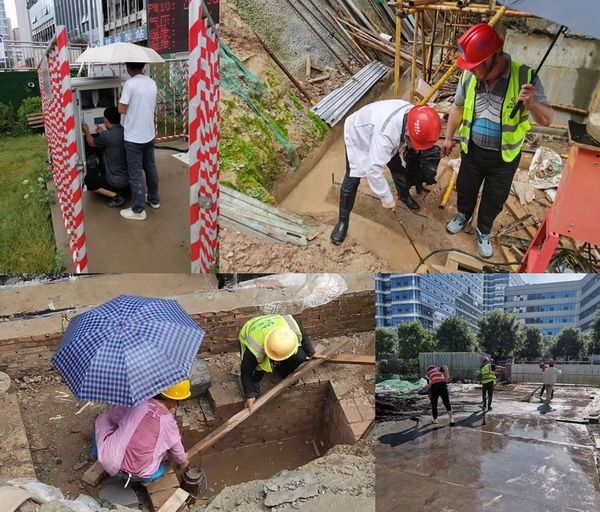 陜煤建設(shè)天工公司厲兵秣馬戰(zhàn)風(fēng)雨，上下同欲保汛期