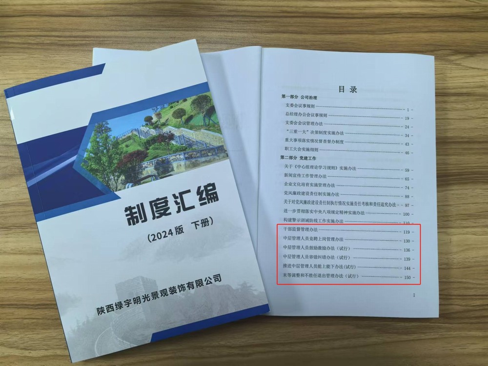 陜煤建設(shè)綠宇公司：嚴(yán)抓嚴(yán)管，強(qiáng)化干部管理效能