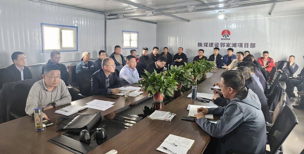 趙敬凱、劉保江到郭家灘項目檢查指導(dǎo)工作