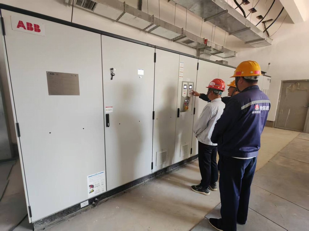 陜煤建設(shè)礦建三公司永隴公司二號副立井提升機安裝工程空載運轉(zhuǎn)圓滿成功