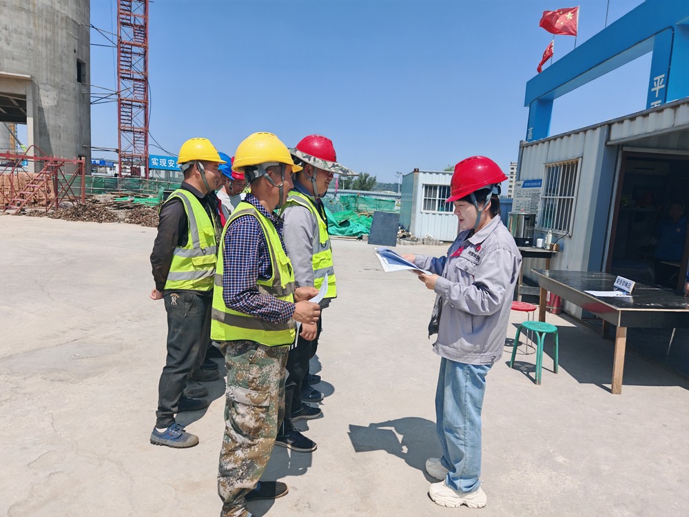  陜煤建設(shè)韓城分公司土建九項(xiàng)目部：巾幗綻芳華 安全“她力量”